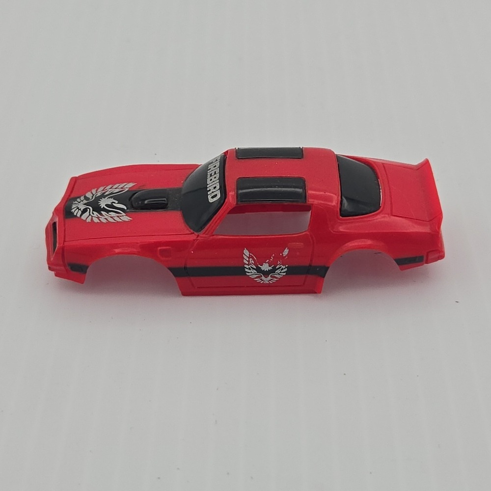 TYCO 1979 PONTIAC FIREBIRD TRANS AM RED BLACK SLOT CAR BODY NEAR MINT NICE CLEAN
